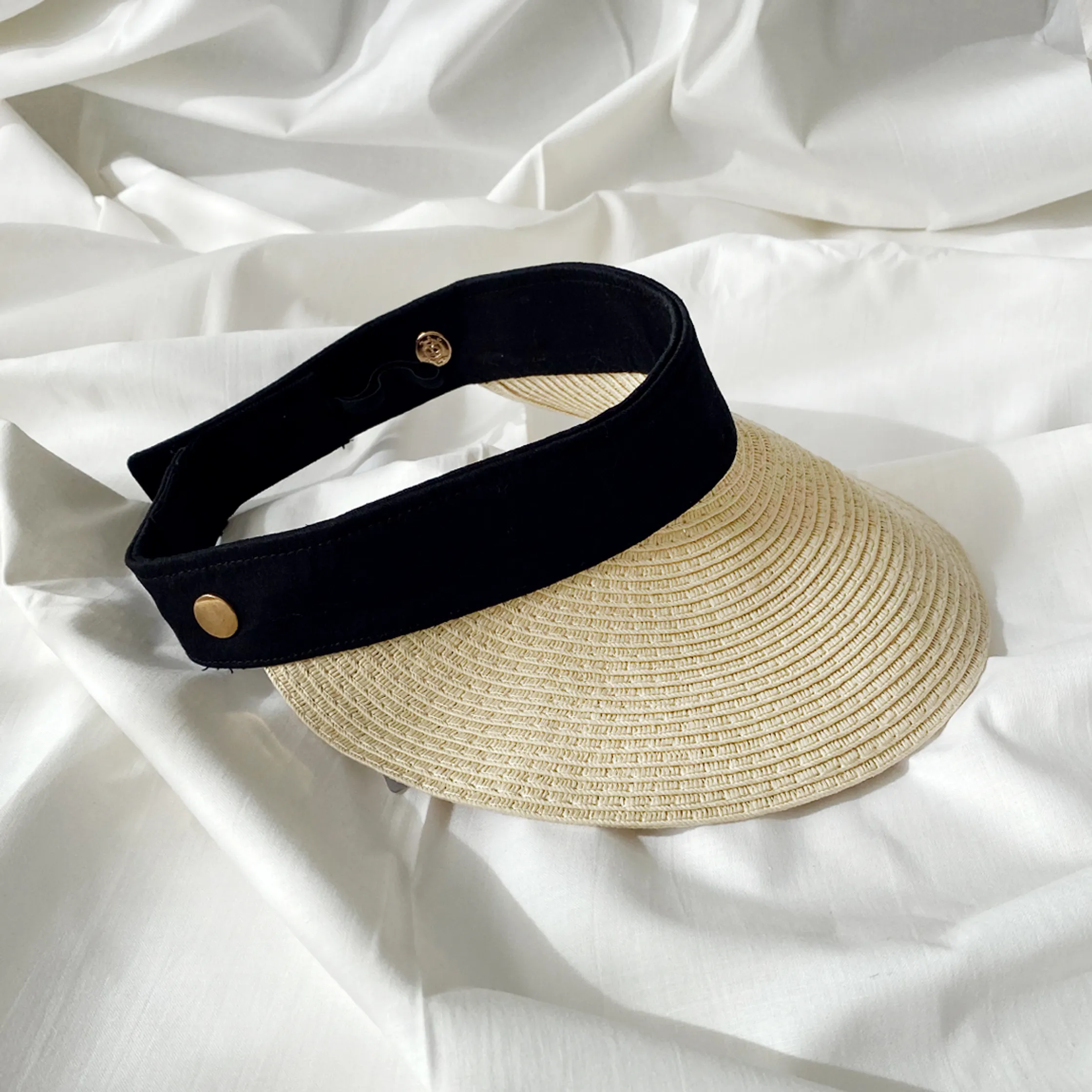 Product photography woven bag and shoes